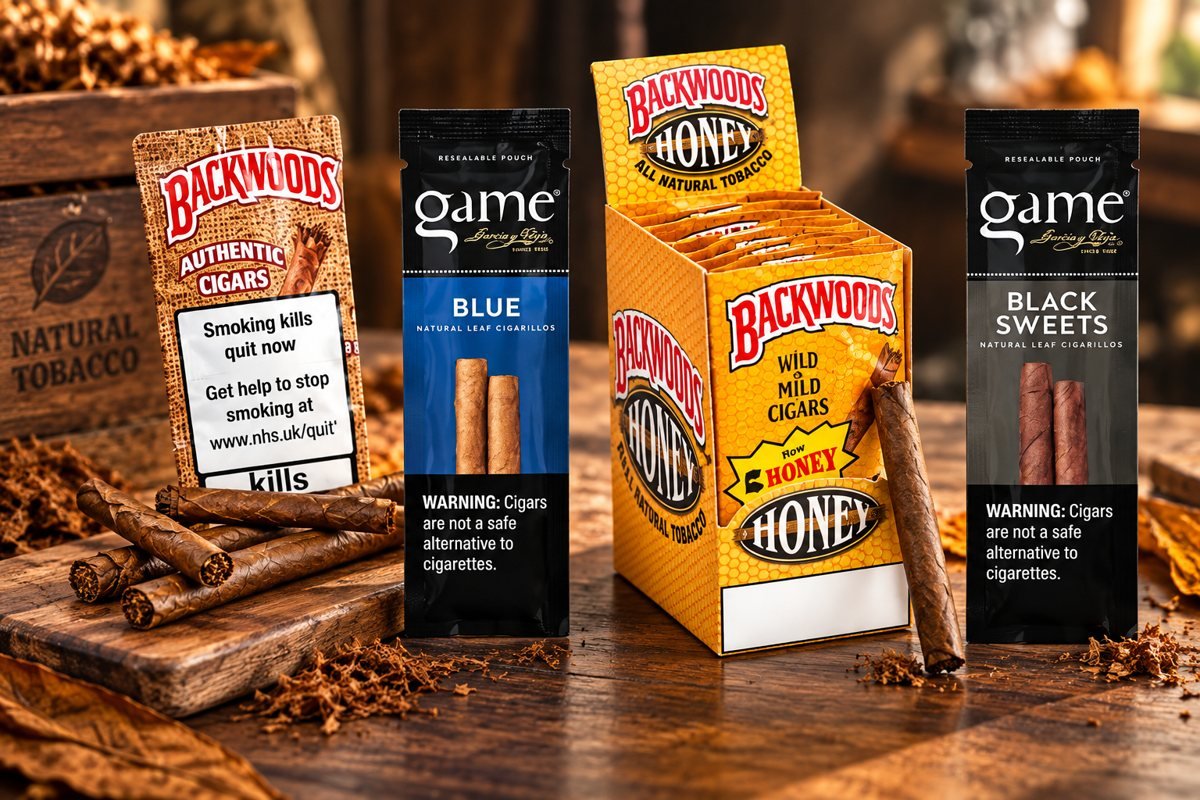 Cigars at Smoke Vibes smoke shop in Derry, NH