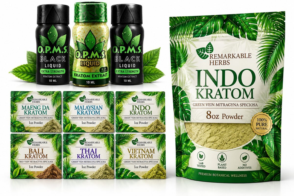 Kratom at Smoke Vibes smoke shop in Derry, NH